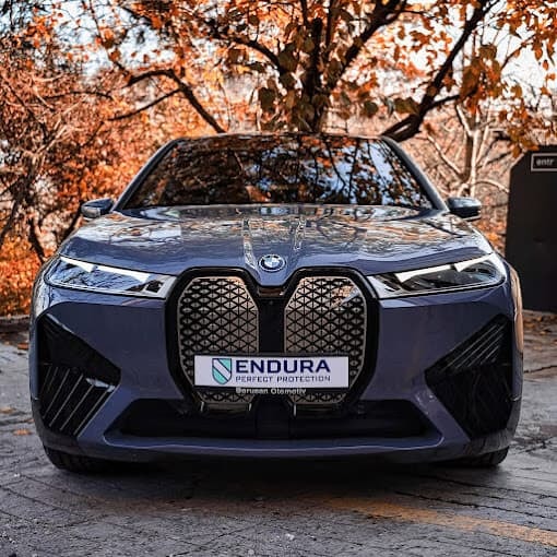 BMW iX Elektrikli SUV Lacivert Renk - PPF Kaplama uygulaması